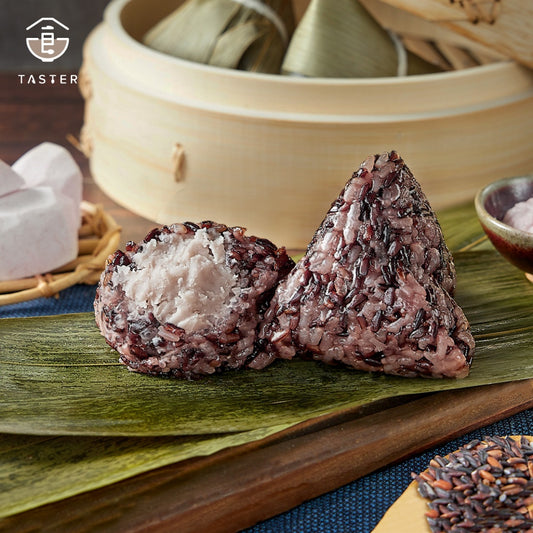 祥和蔬食|紫米蜜芋甜粽 (2入)