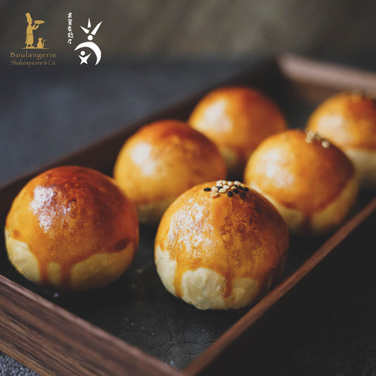 【吳寶春×王鵬傑】雙冠軍聯名蛋黃酥6入禮盒