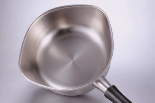 【柳宗理】不鏽鋼單手鍋(直徑18cm/附蓋/霧面)