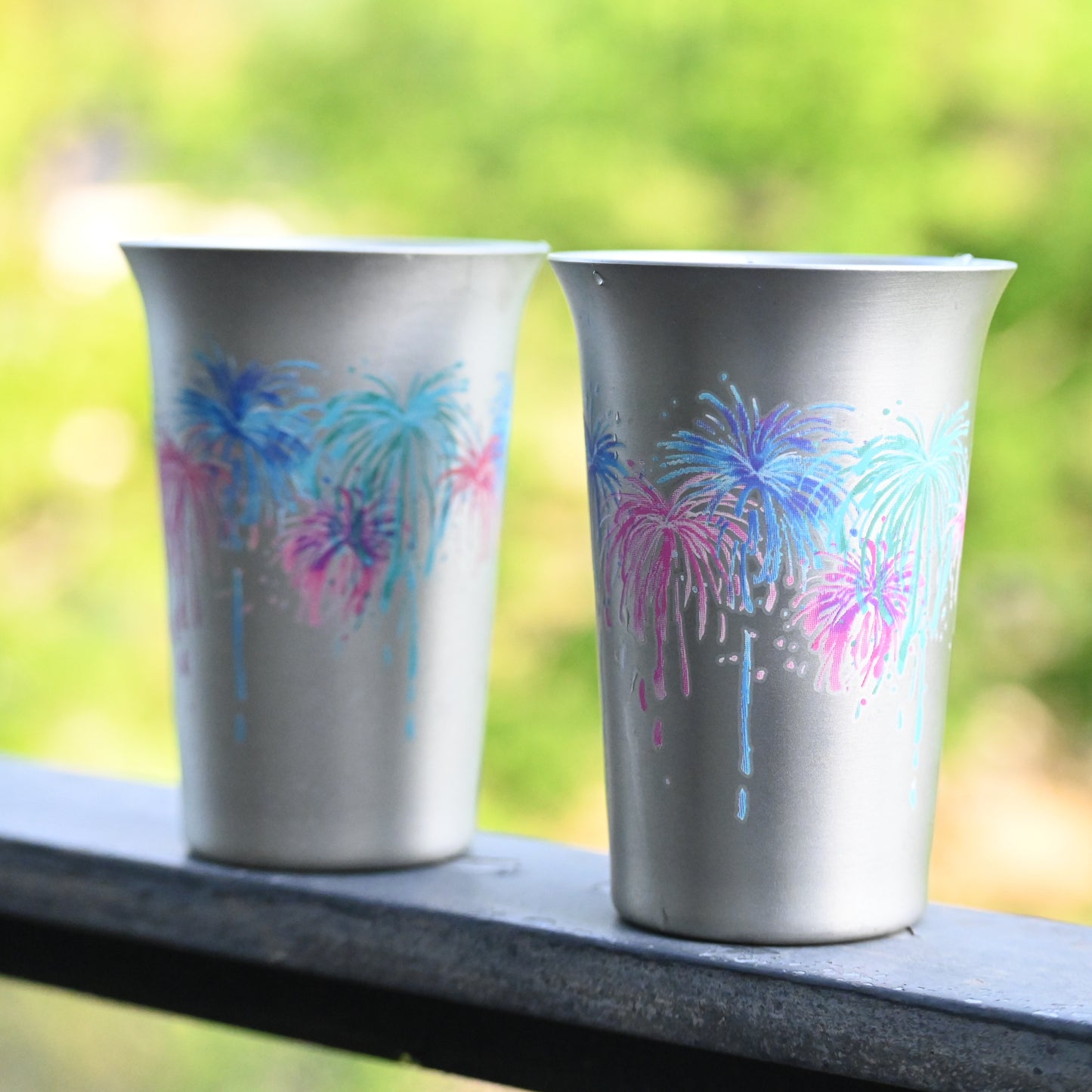 (工頭堅限定)新越金網 變色酒杯