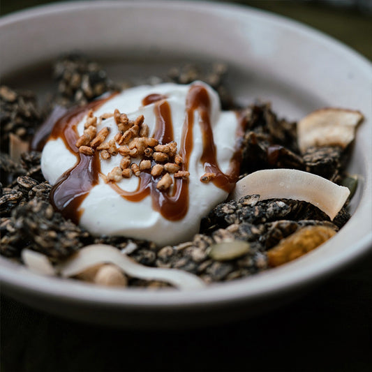 椰奶黑芝麻穀麥脆片
