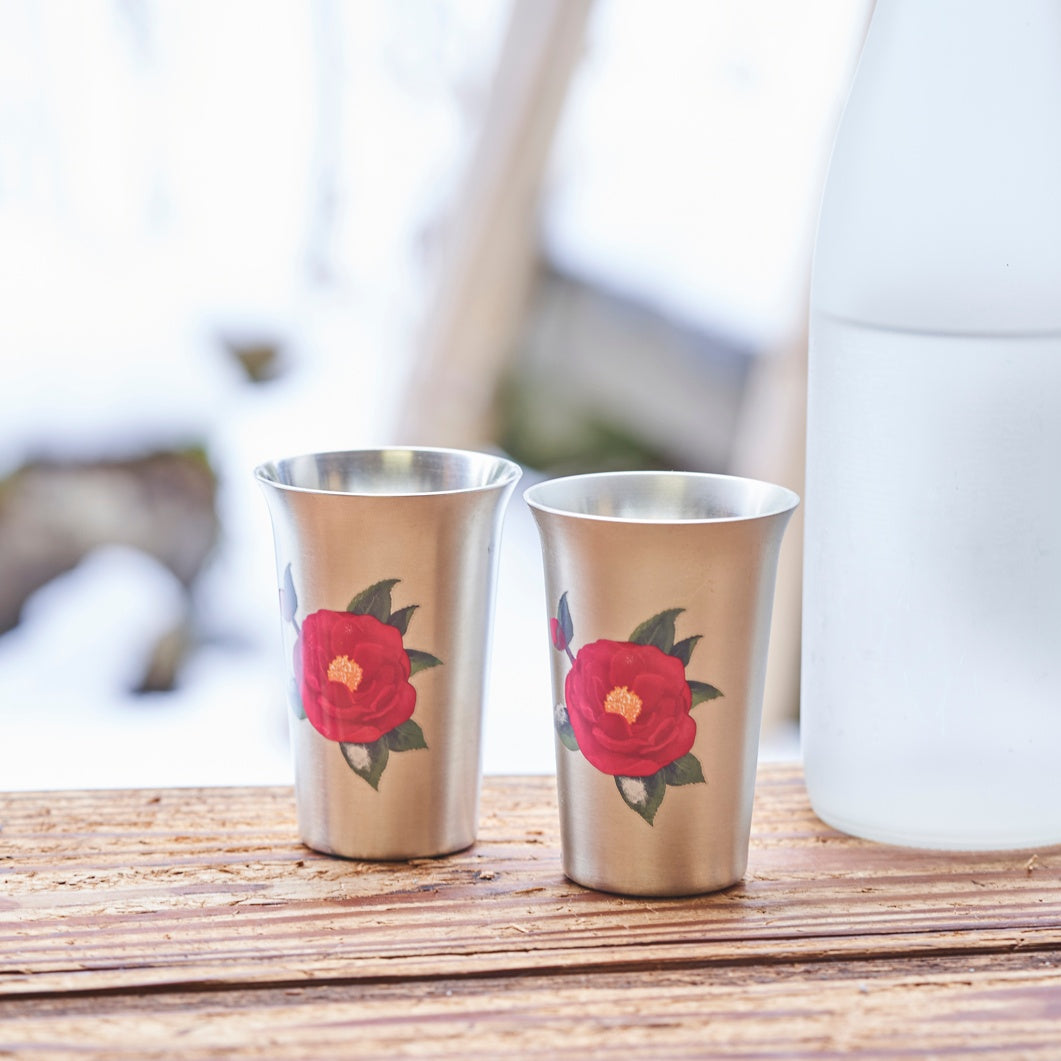 (工頭堅限定)新越金網 變色酒杯