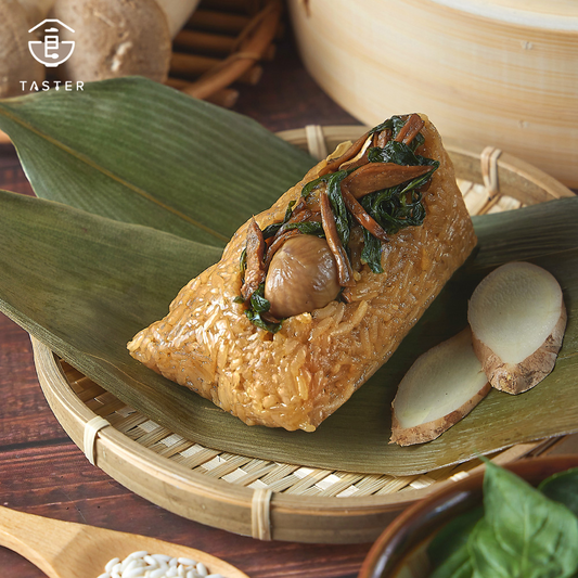 祥和蔬食|原味三杯素粽 (每袋5入)