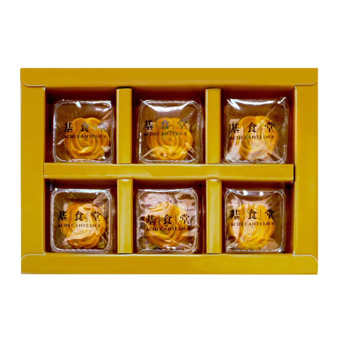 【基食堂】鳳梨奶皇月餅禮盒6入(提盒)