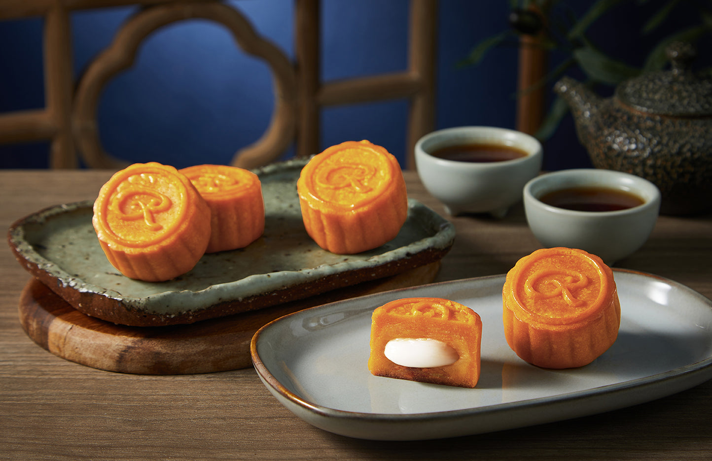 【台北晶華酒店】奶黃麻糬月餅禮盒
