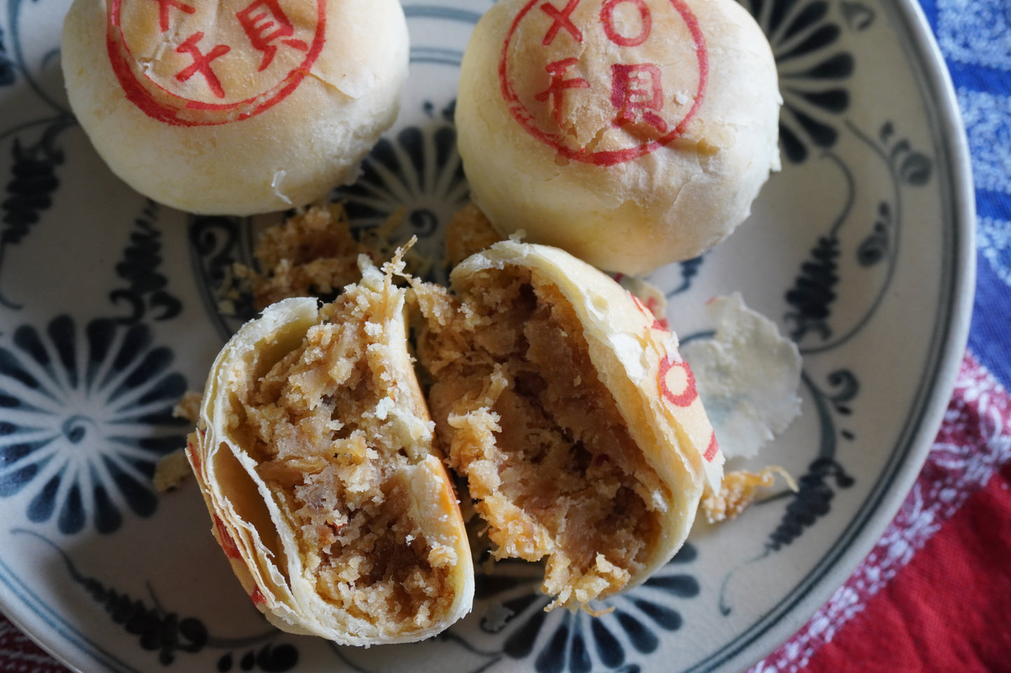 【宜蘭饗宴鐵板燒】手工月餅、花膠雞湯