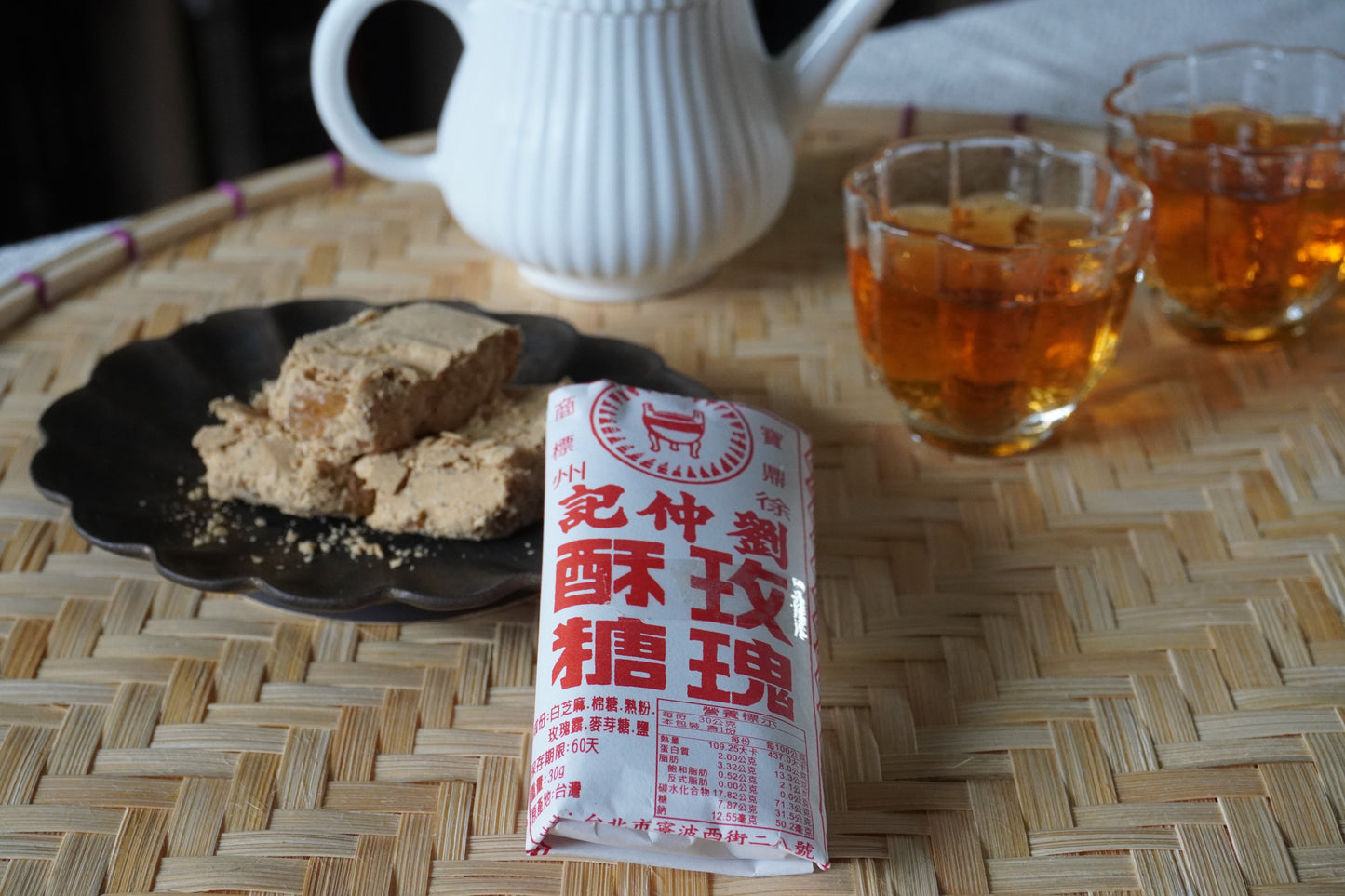 已售完【劉仲記】玫瑰酥糖