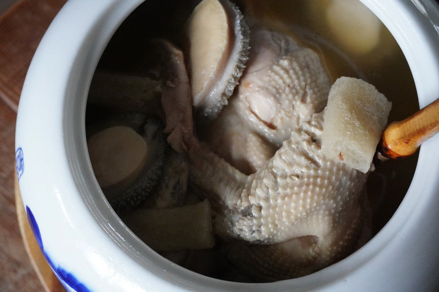 【朧粵-常溫年菜】米其林名廚鮑魚雞湯