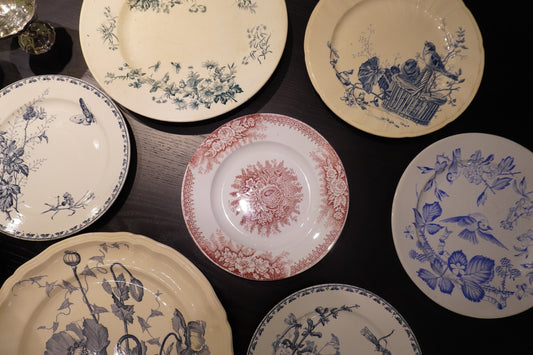 【Terre de fer】歐洲百年餐盤 小鳥晚餐盤