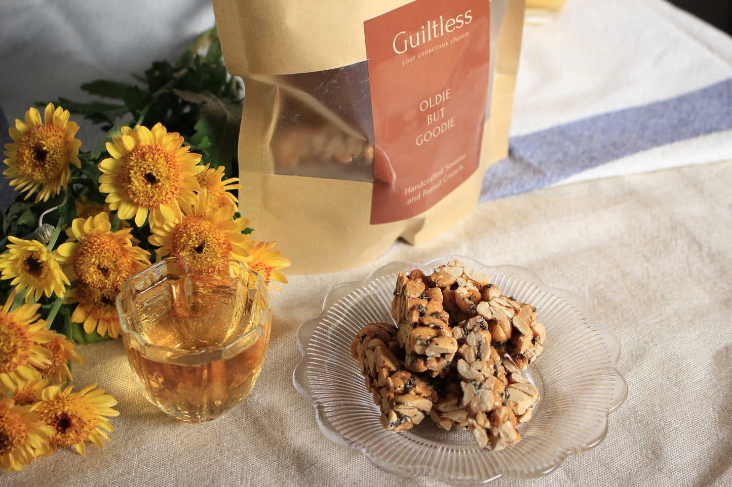 【Guiltless穀樂室】橙光點月金月夜 頂級手工牛軋餅禮盒