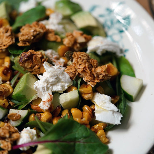 煙燻鹹玉米燕麥脆片(微辣)