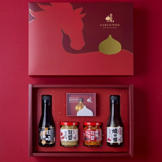 【蒜蒜屋】馬上招財金蒜禮盒