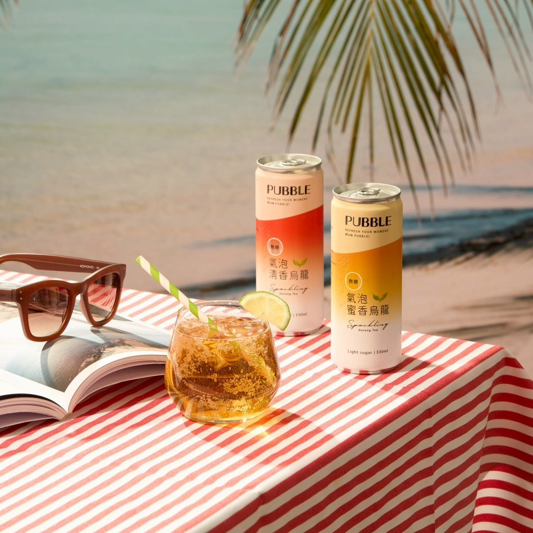 【PUBBLE】純天然氣泡茶