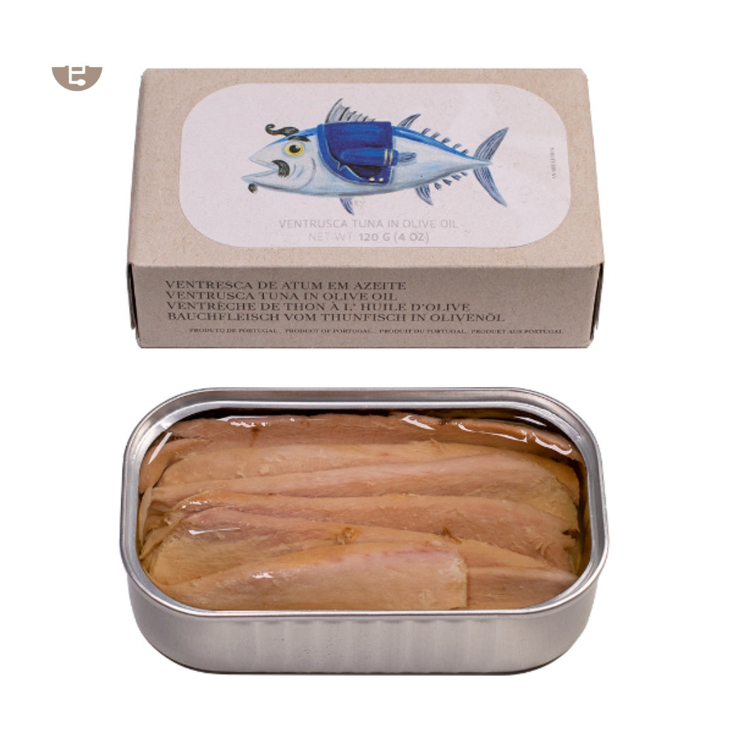 葡萄牙Jose gourmet|頂級油漬鮪魚魚腹 120g