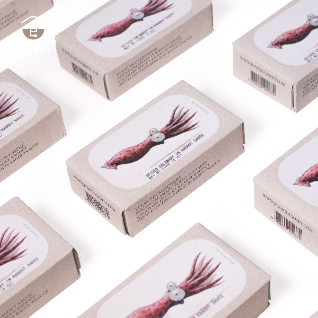 葡萄牙Jose gourmet|香料蕃茄燉烏賊 120g