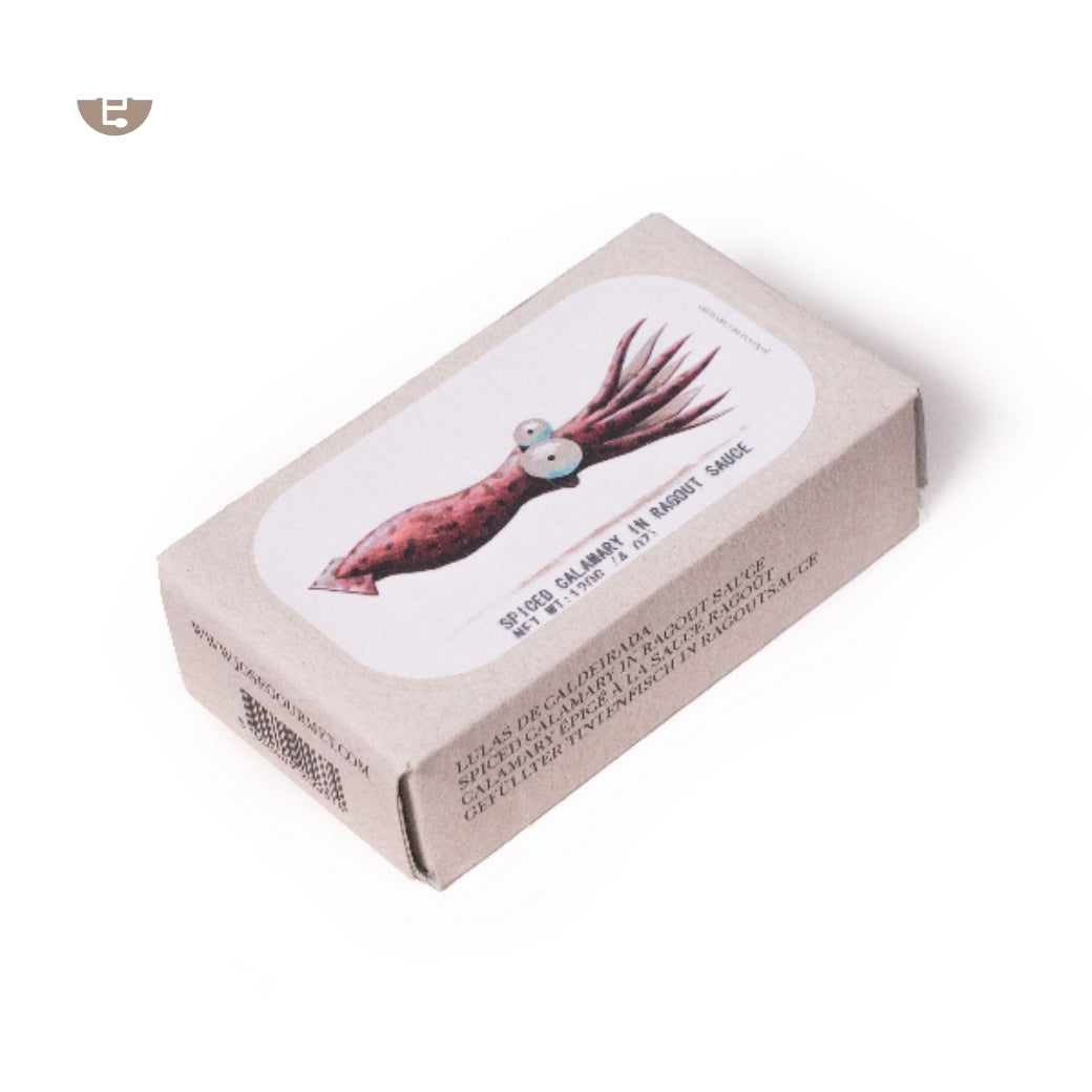 葡萄牙Jose gourmet|香料蕃茄燉烏賊 120g