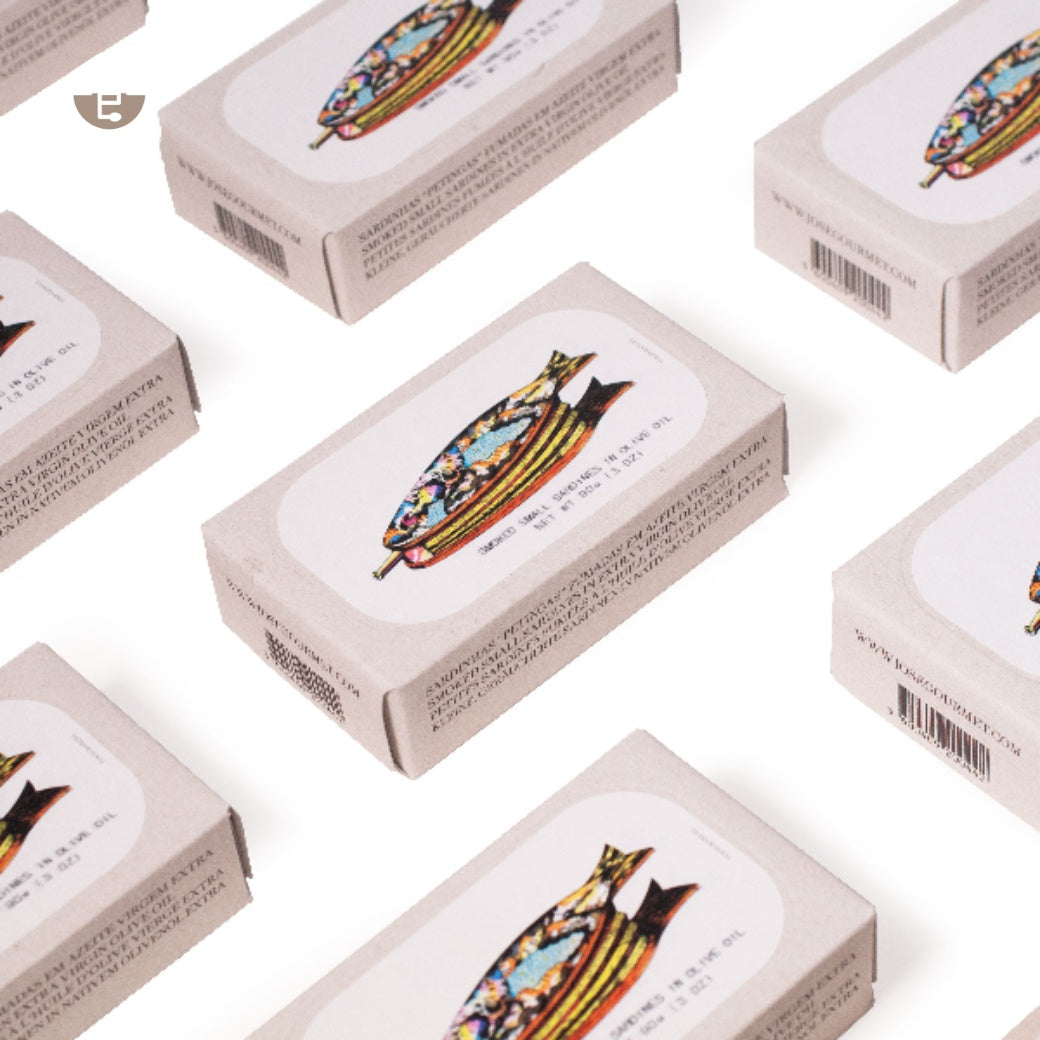 葡萄牙Jose gourmet|特級初榨橄欖油漬煙燻小沙丁魚 90g