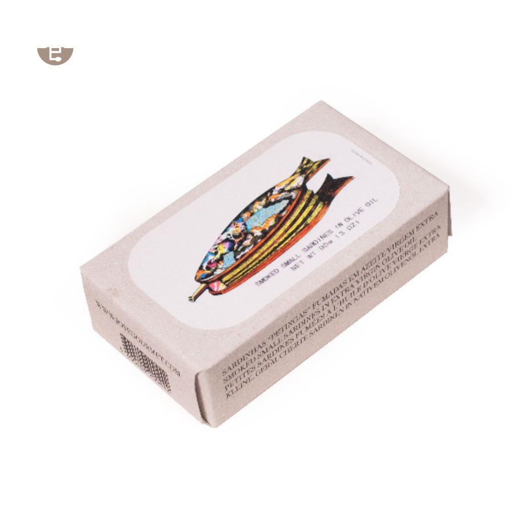 葡萄牙Jose gourmet|特級初榨橄欖油漬煙燻小沙丁魚 90g