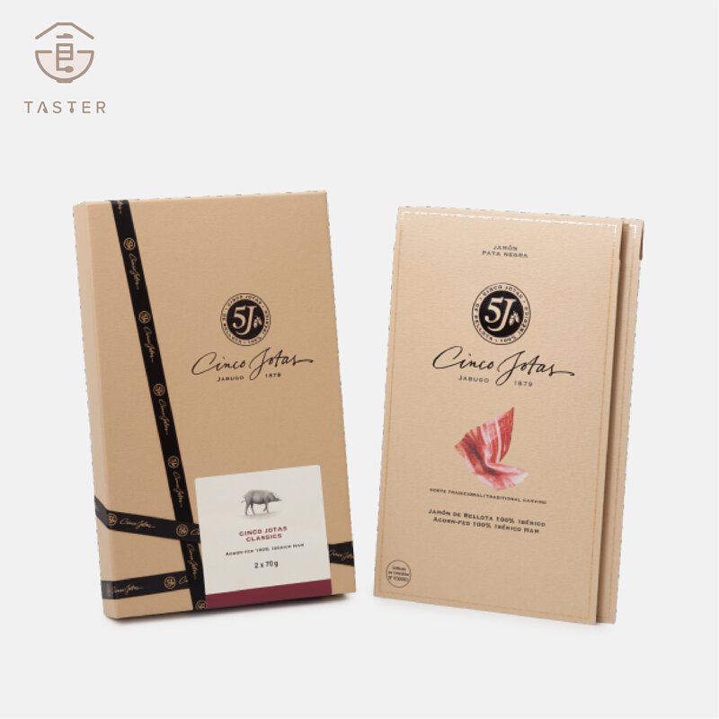 CINCO JOTAS 5J 西班牙橡子飼養100%純種伊比利豬火腿