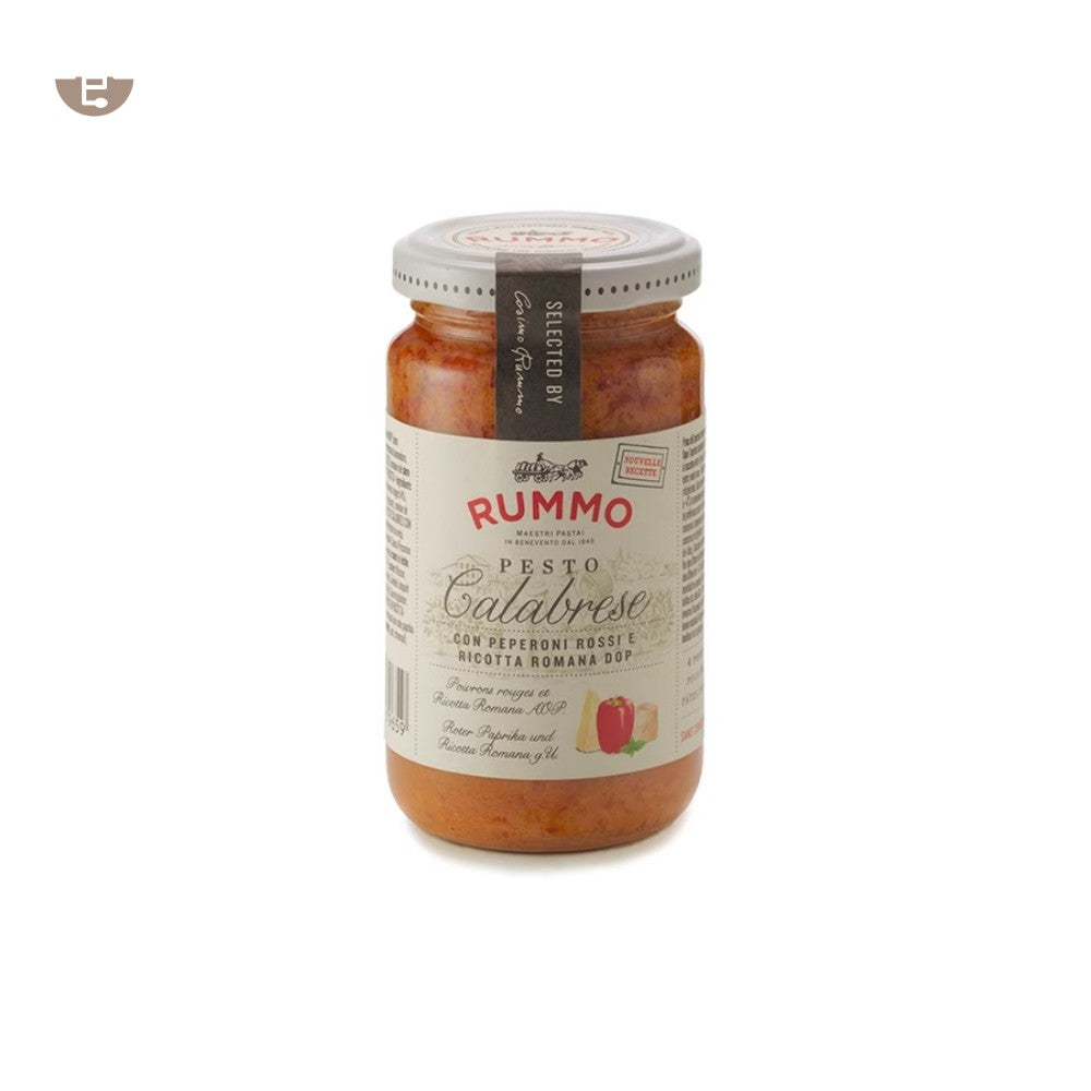 【缺貨】RUMMO 卡拉布里亞麵醬190g RUMMO PESTO ALLA CALABRESE