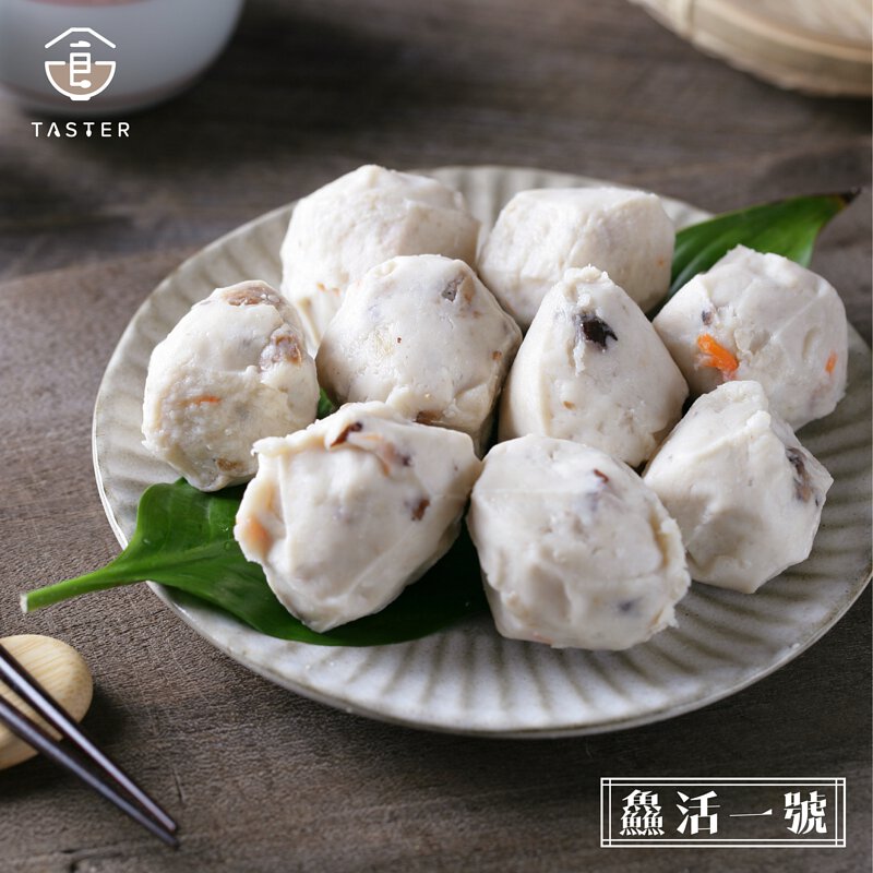 鱻活一號|手工香菇旗魚丸*3包 (300g/包) 含運組合