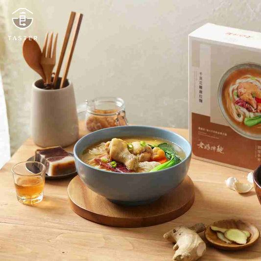 老媽拌麵-干貝花雕雞拉麵