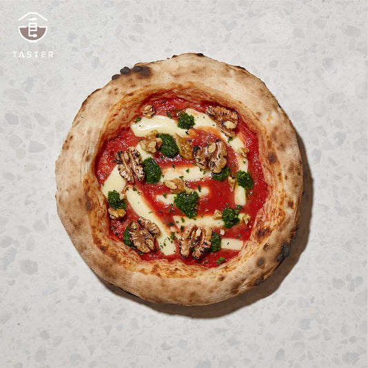 Mercato Pizza_羅勒青醬堅果起司(8吋)奶素