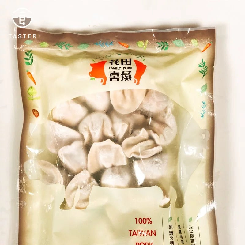 花田喜彘|含運組合二 (黑豬肉高麗菜水餃x2包+原味貢丸x1包+香菇貢丸x1包+原味香腸x1包)