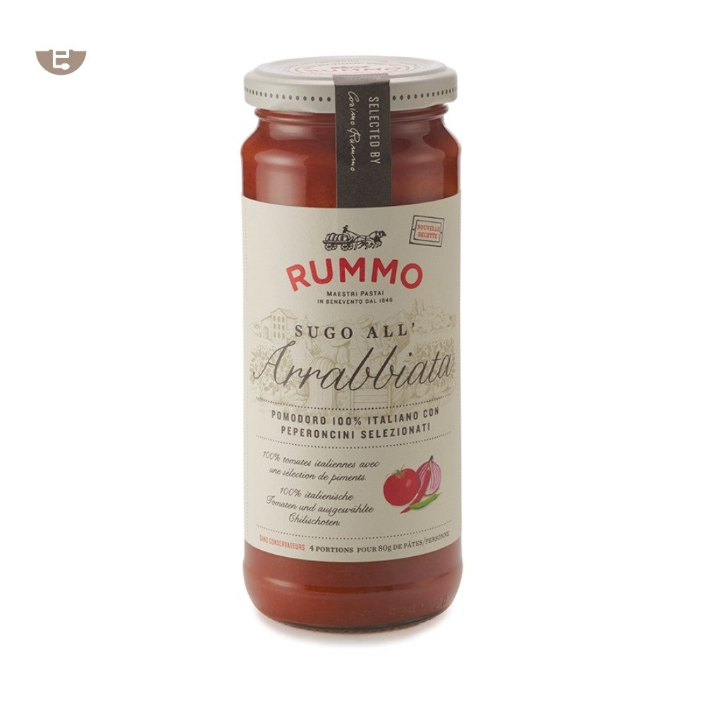 【缺貨】RUMMO 辣味番茄麵醬340g RUMMO SUGO ALL'ARRABBIATA