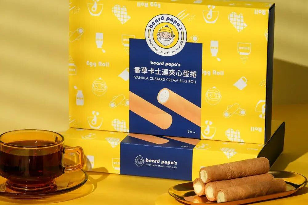 【beard papa's 泡芙爺爺】卡士達內餡的達人