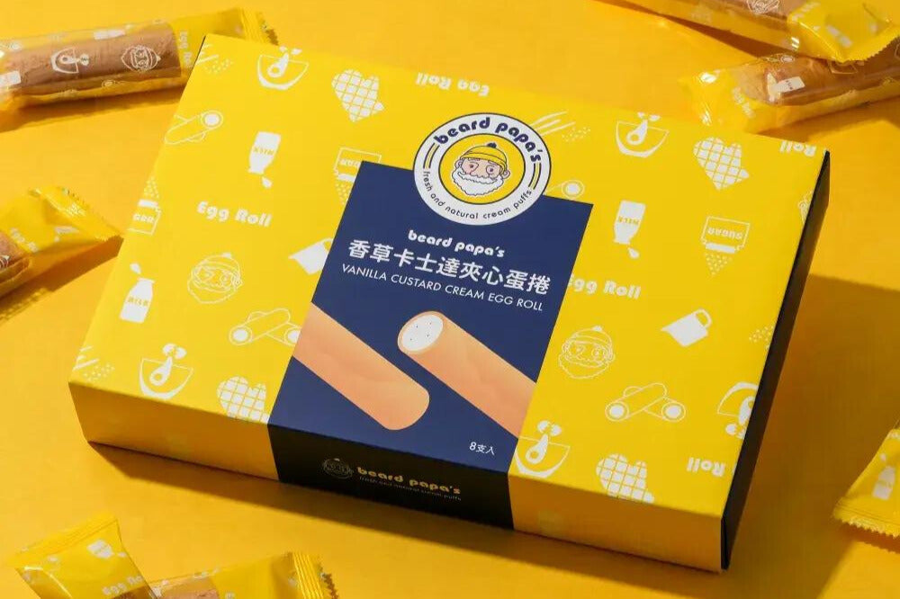 【beard papa's 泡芙爺爺】卡士達內餡的達人