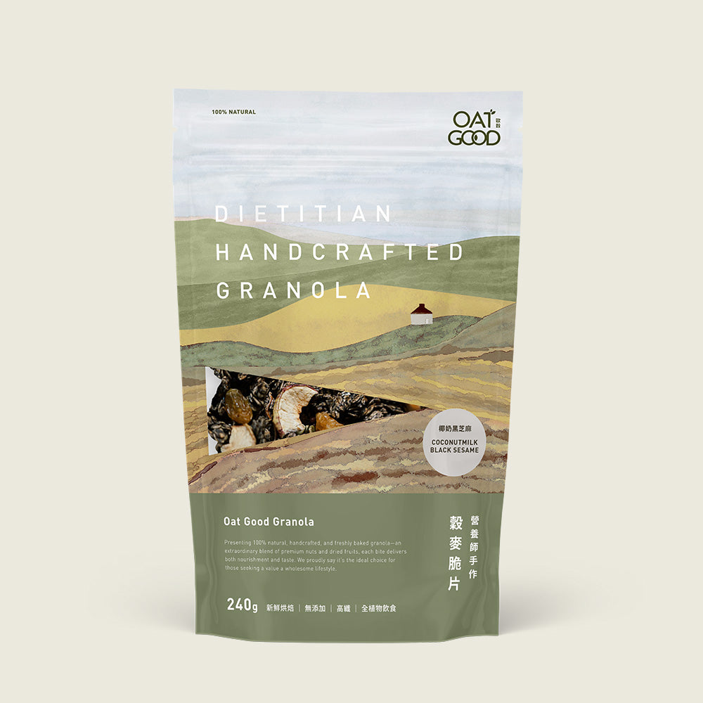 OAT GOOD穀麥脆片_椰奶黑芝麻