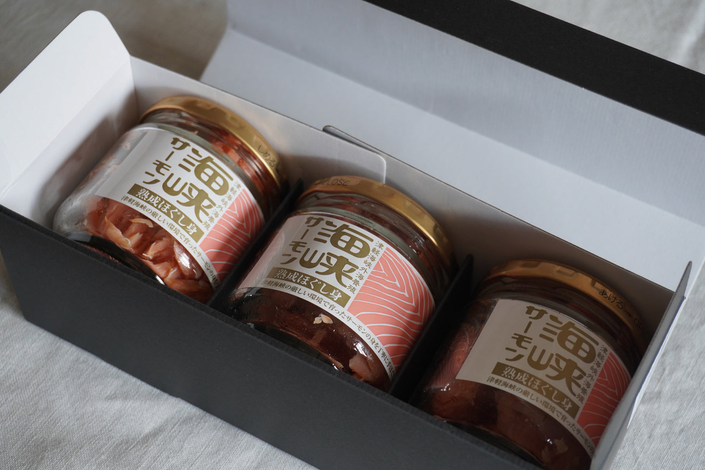 【北彩屋】海峽鮭魚茶泡飯與罐頭組