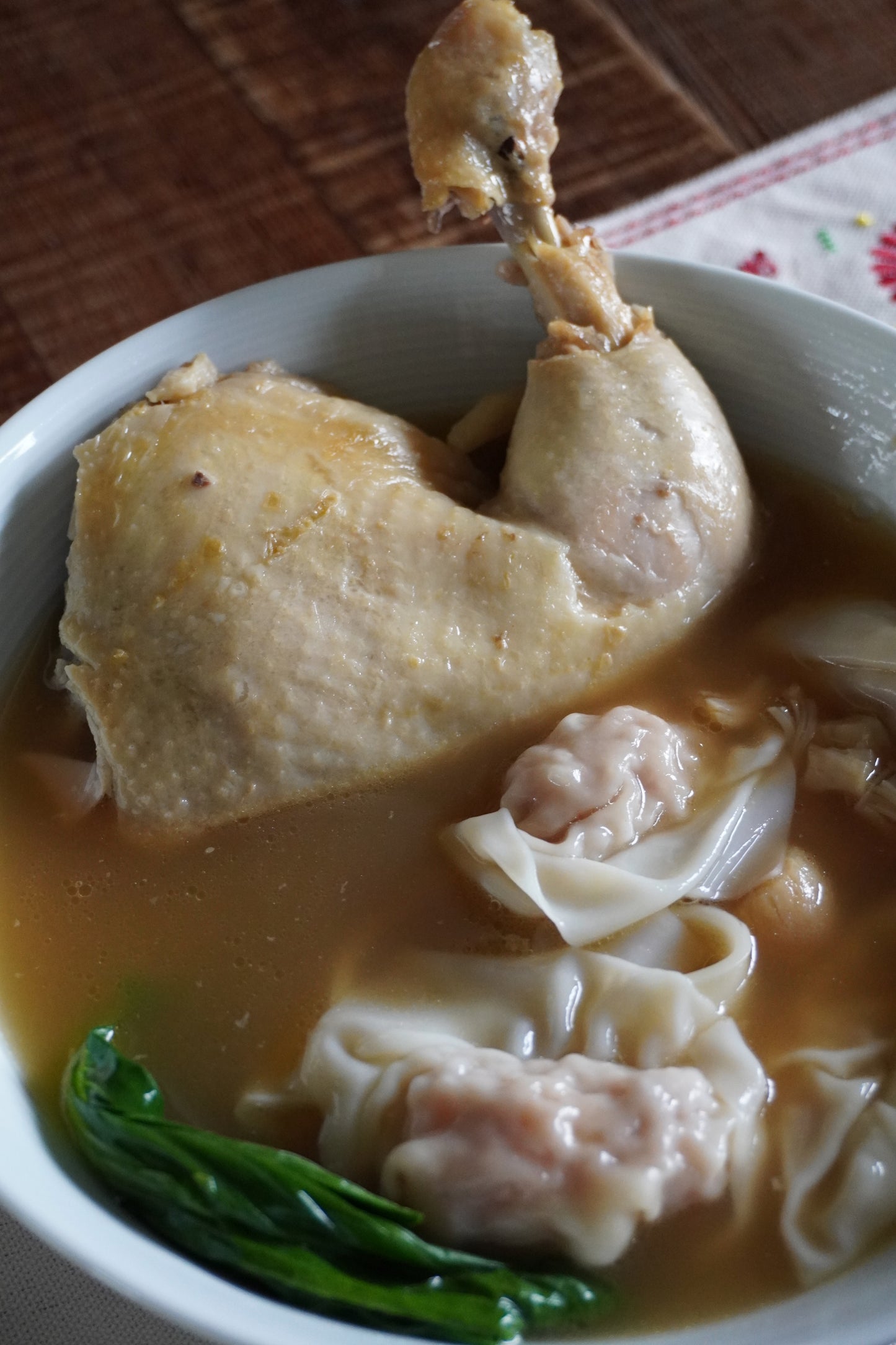 【秘密好事X蔡萬興】獨家聯名花膠雞湯招牌餛飩