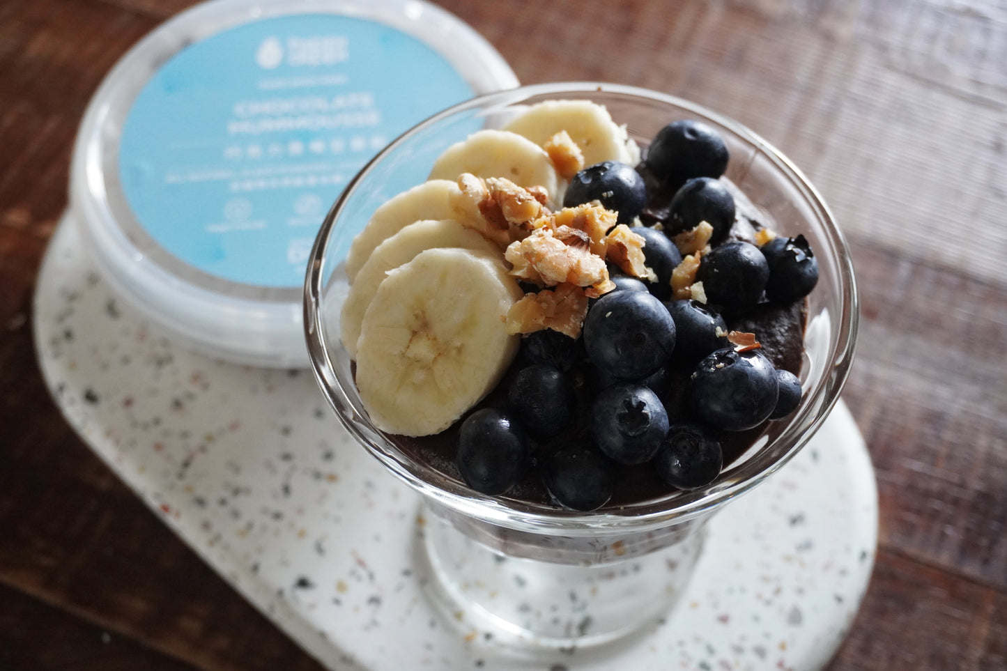 巧克力鷹嘴豆慕斯