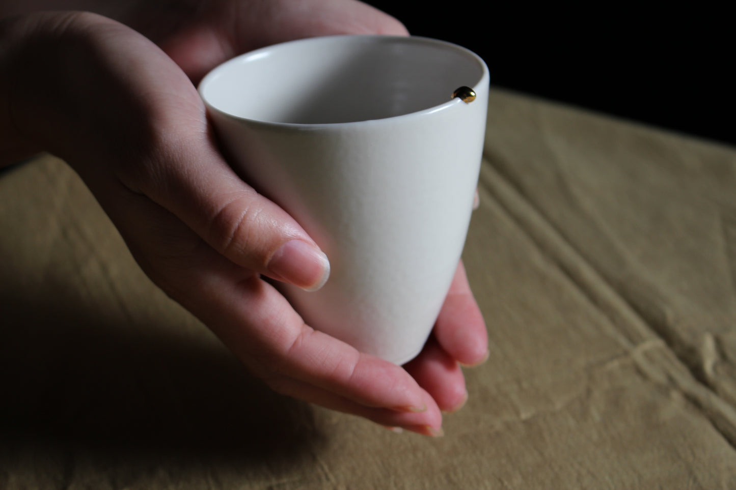 獨家【千秋陶坊】小金豆午茶杯盤組