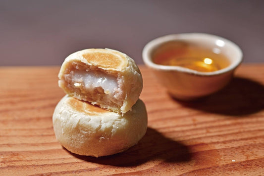 【宜蘭饗宴鐵板燒】手工月餅、花膠雞湯